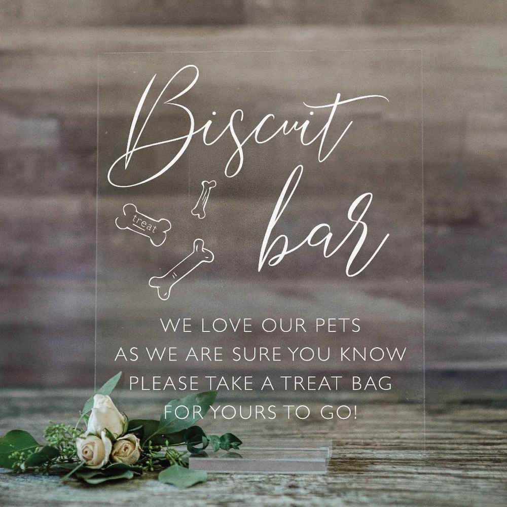 Biscuit Bar Sign